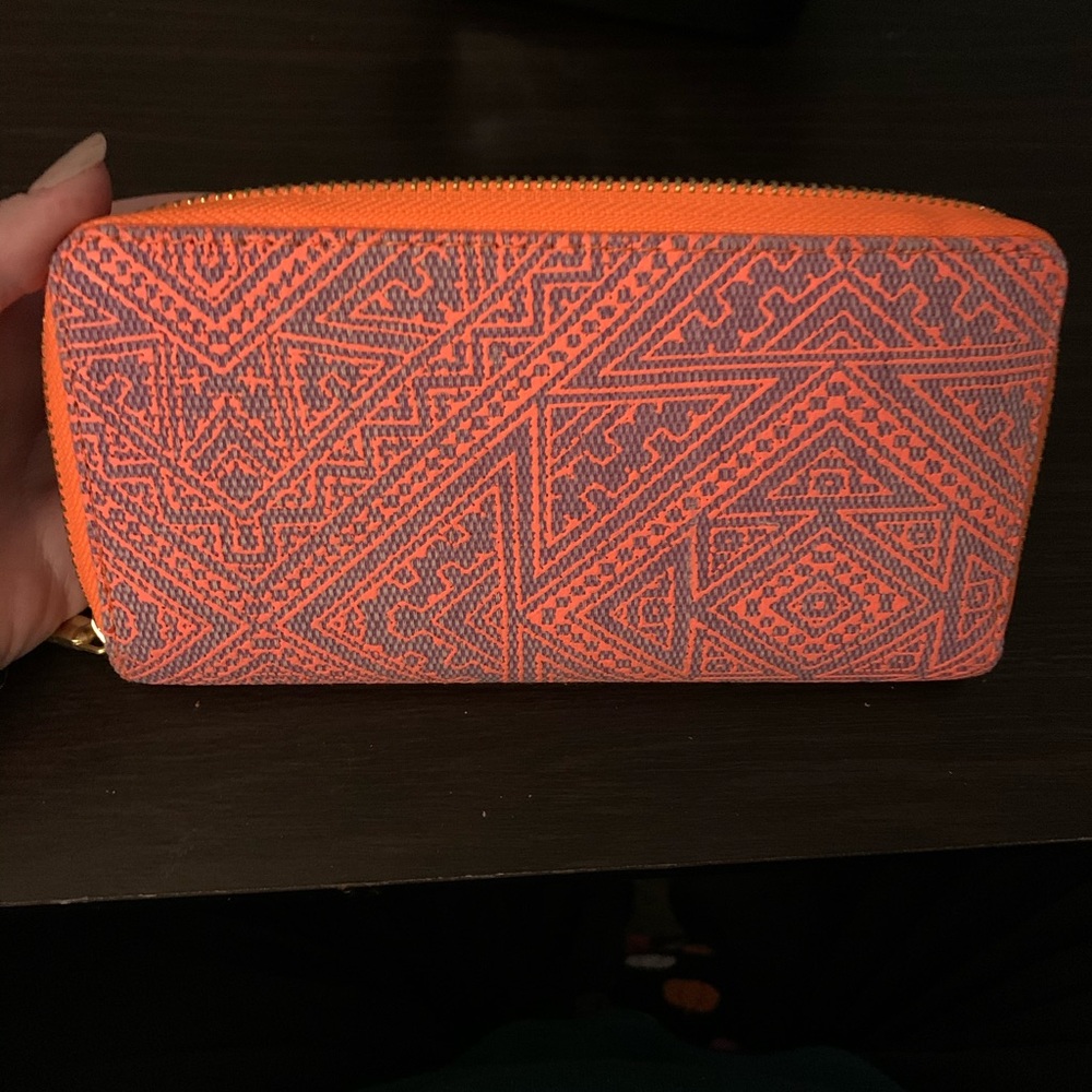 Cute bright patterned wallet